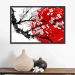 Japan Cherry Blossom Wall Art