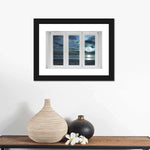 Window To Moonlit Beach Wall Art