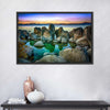 Rocks At Lake Tahoe Wall Art