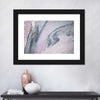 Pink And Grey Abstract Wall Art
