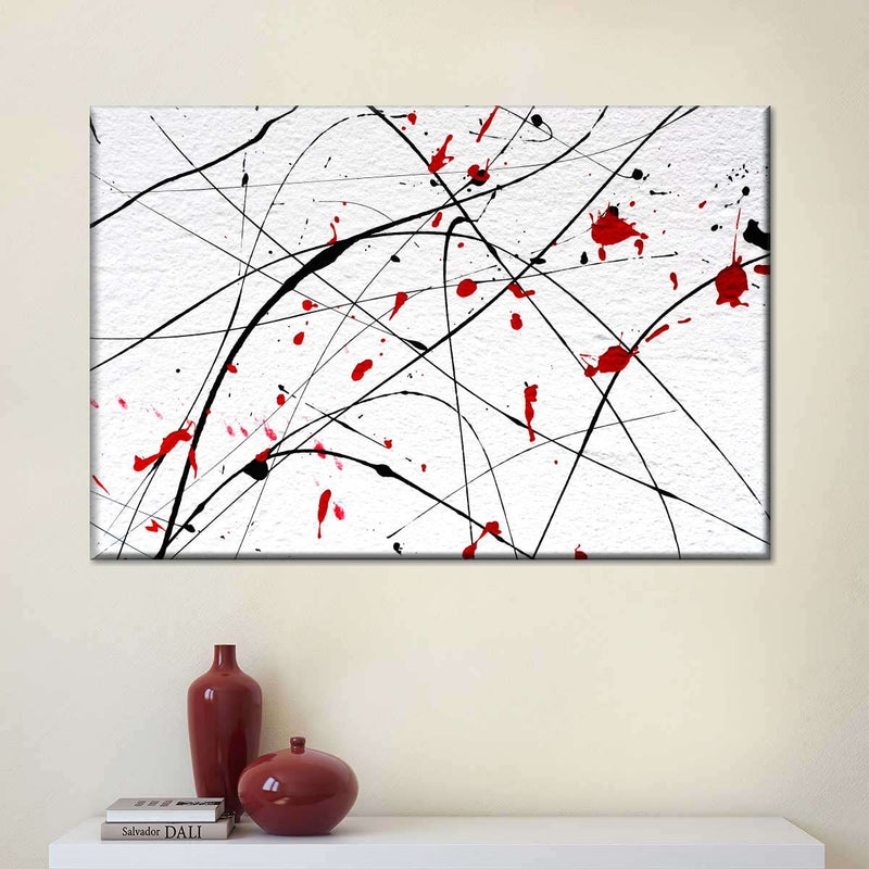 Modern Abstract Splash Wall Art