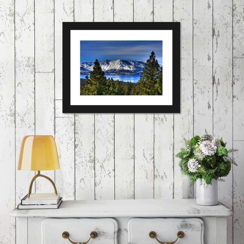 Lake Tahoe Sierra Mountains Wall Art