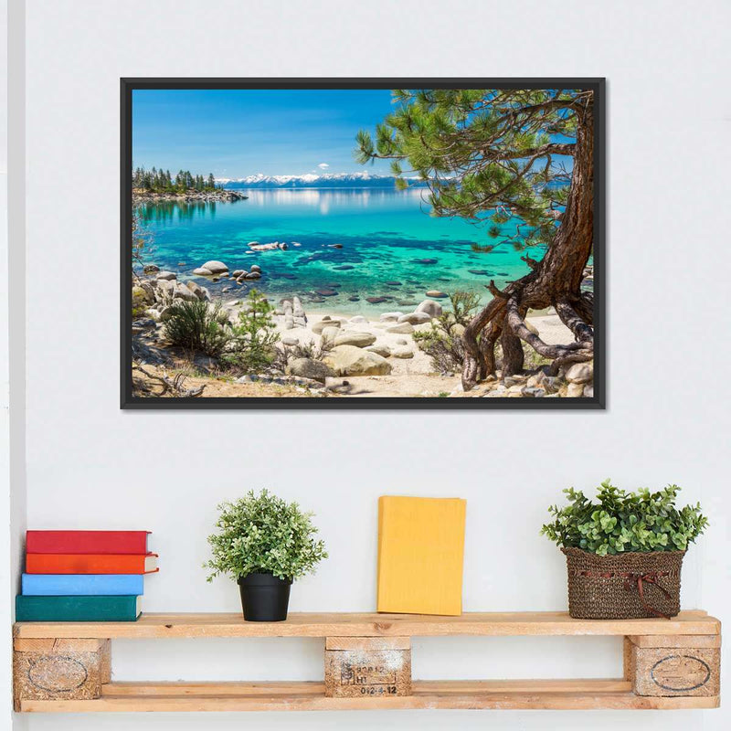 Turquoise Lake Tahoe Wall Art