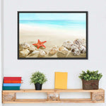 Seashells At The Beach Wall Art