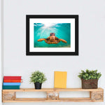 Maui Green Turtle Wall Art