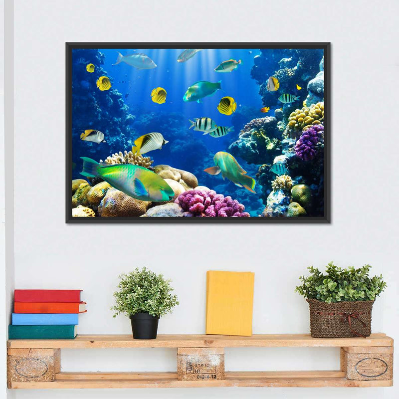 Underwater Sea Creatures Wall Art