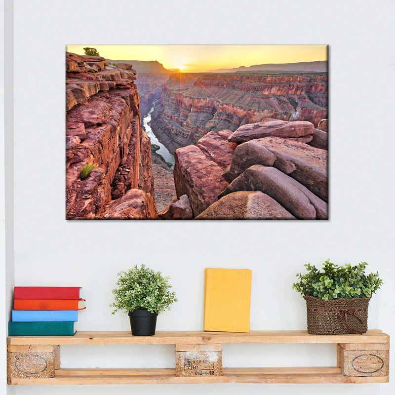 Sunrise Over Grand Canyon Wall Art