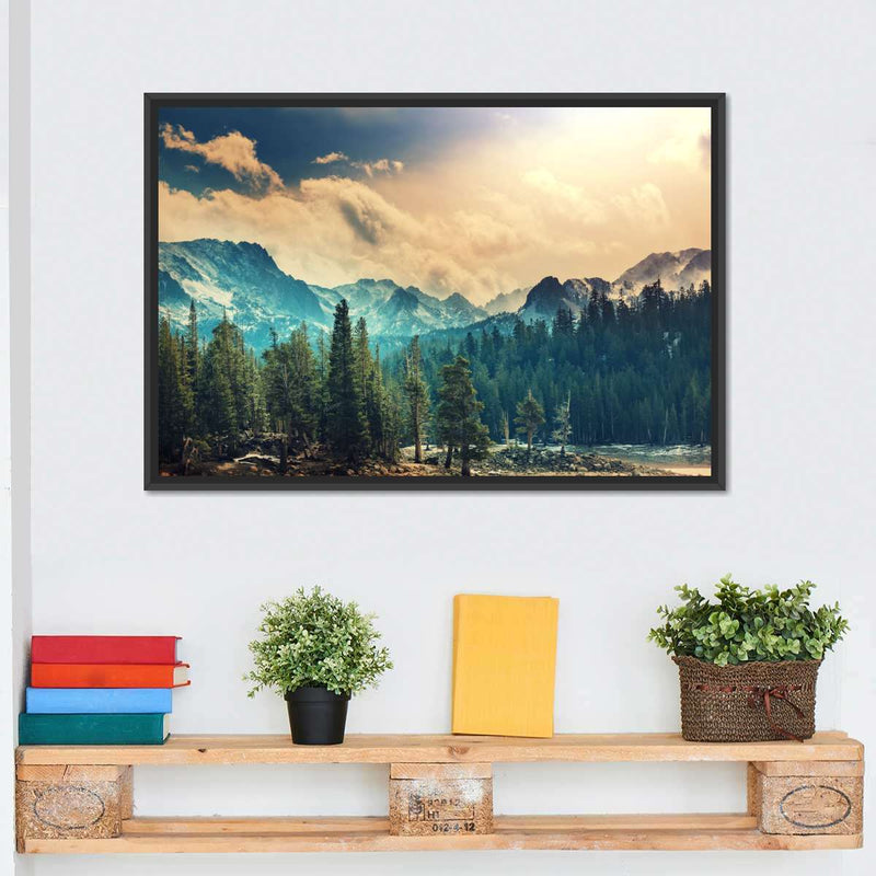 Sierra Nevada Mountainscape Wall Art