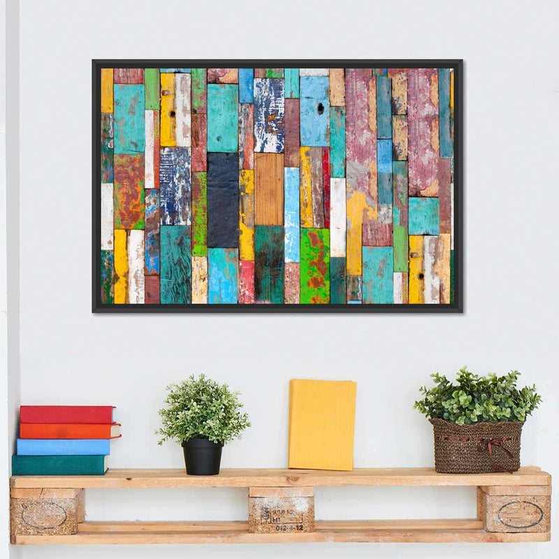 Retro Wood Wall Art