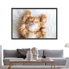 Sleepy Kitty Wall Art
