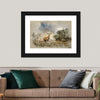 Vintage Stag Wall Art