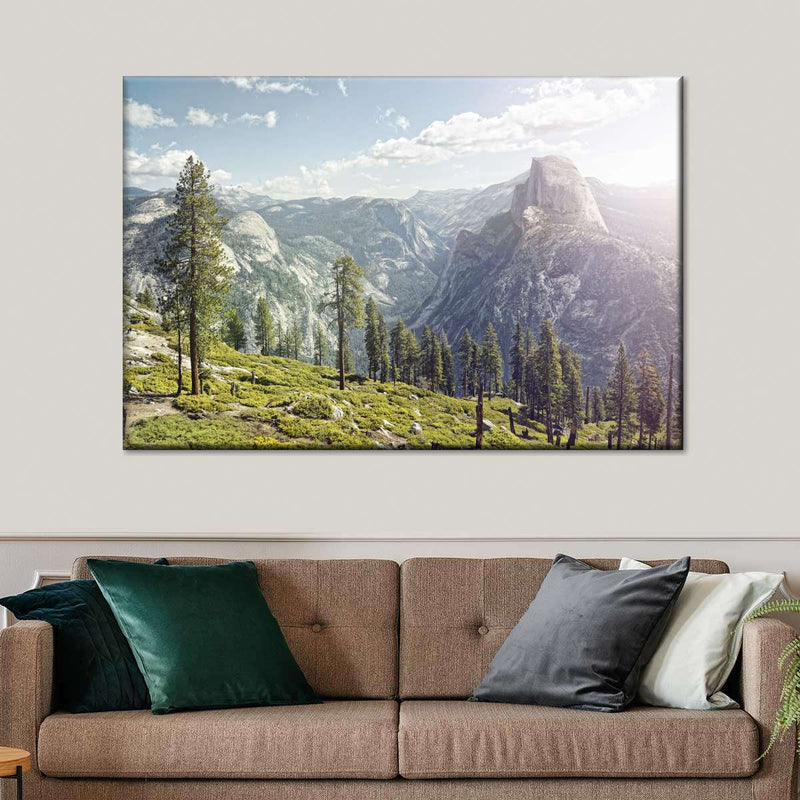 Yosemite Half Dome Wall Art