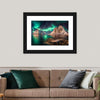 Swirling Moskenes Aurora Wall Art
