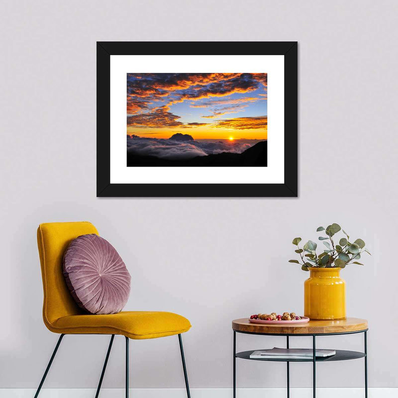 Haleakala Sea Of Clouds Wall Art