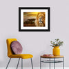 Lion In African Safari Wall Art