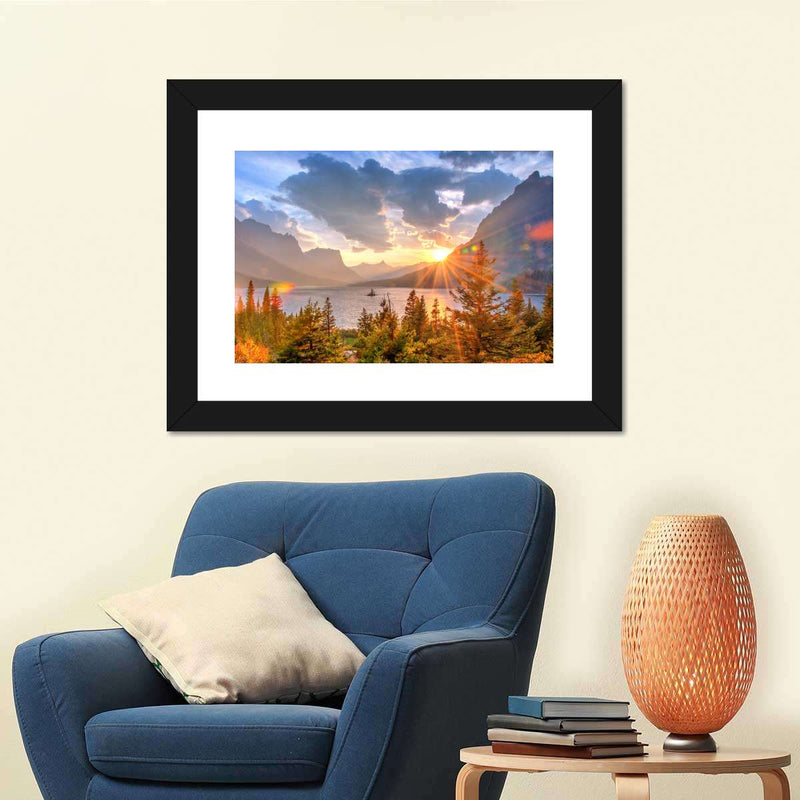 Montana Saint Mary Lake Wall Art