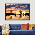 Lakeside Deer Wall Art