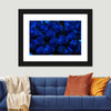 Royal Blue Roses Wall Art