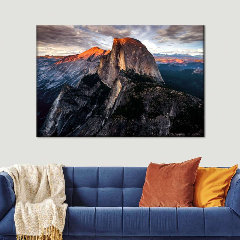 Yosemite's Half Dome Wall Art
