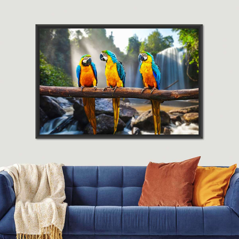 Macaw Friends Wall Art