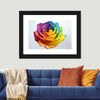 Rainbow Rose Wall Art