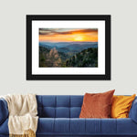 Great Smoky Mountains Sunrise Wall Art