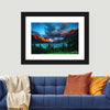 St. Mary Lake Dramatic Sunrise Wall Art