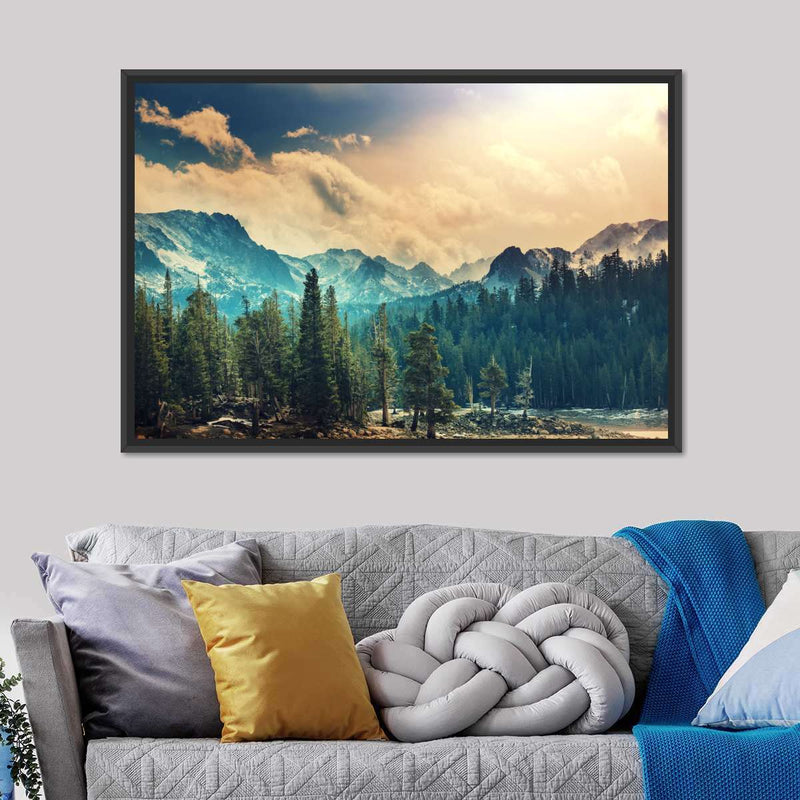 Sierra Nevada Mountainscape Wall Art