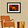 Silhouetted African Giraffes Wall Art