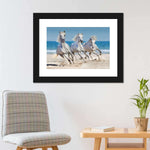 Wild Beach Horses Wall Art