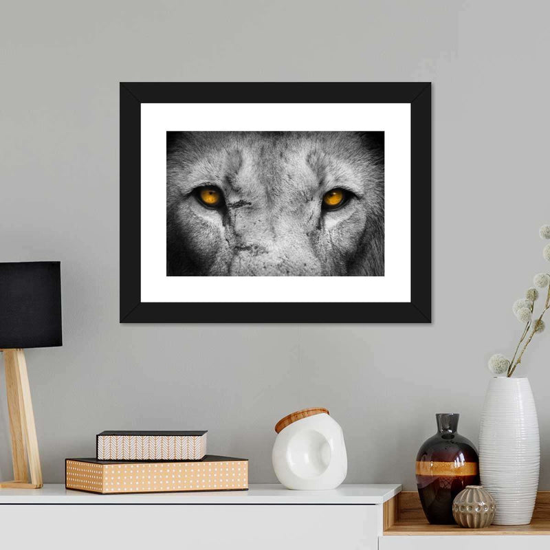 Lion Eyes Pop Wall Art