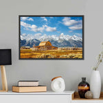 Teton Range Moulton Barn Wall Art