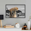 Pop African Leopard Wall Art