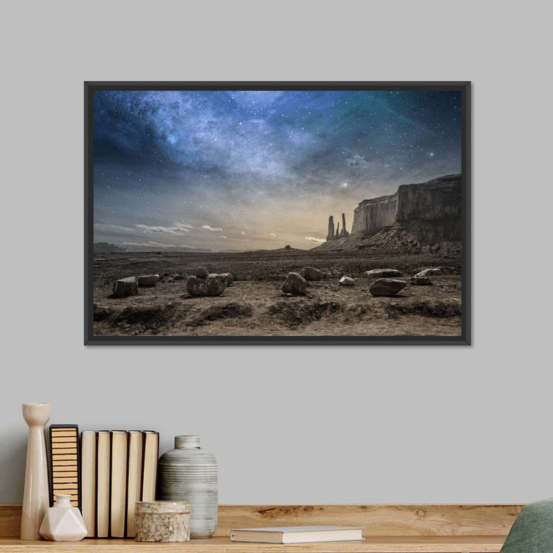 Simple Night Sky Wall Art