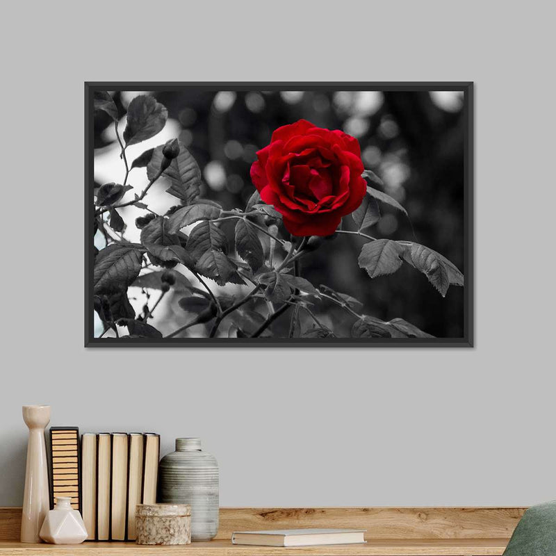 Lone Rose Pop Wall Art