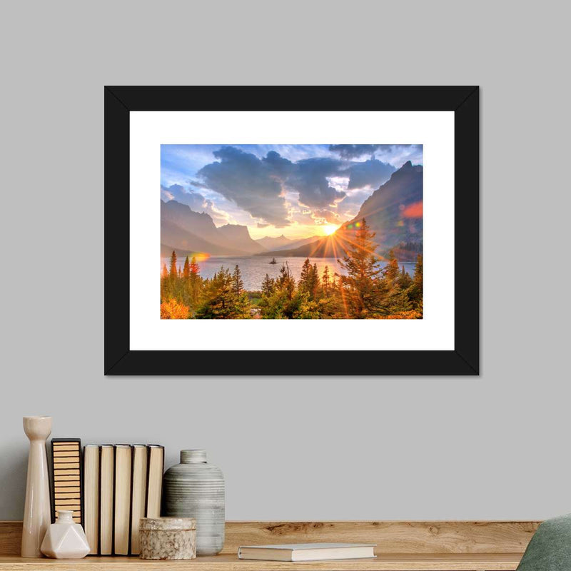 Montana Saint Mary Lake Wall Art