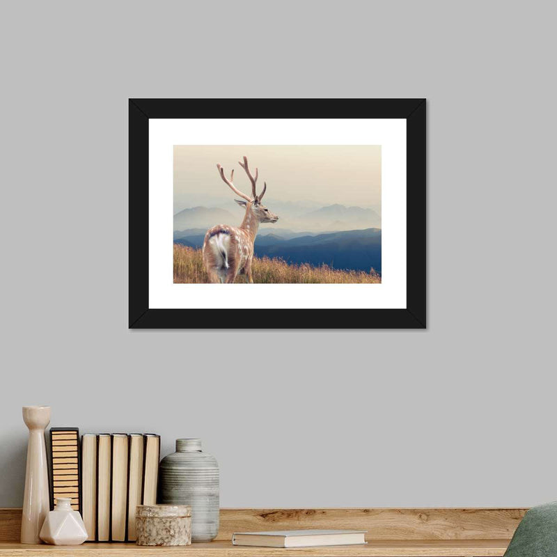 Mountain Sika Deer Wall Art