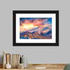 Snowy Mountain Sunrise Wall Art
