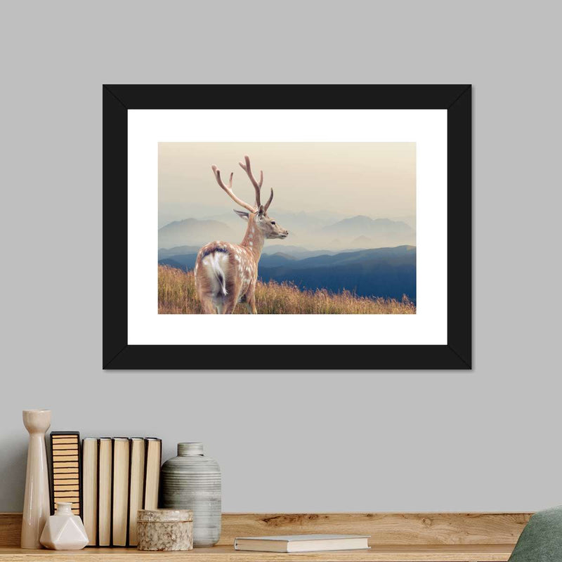 Mountain Sika Deer Wall Art