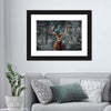 Snowy Noble Deer Wall Art