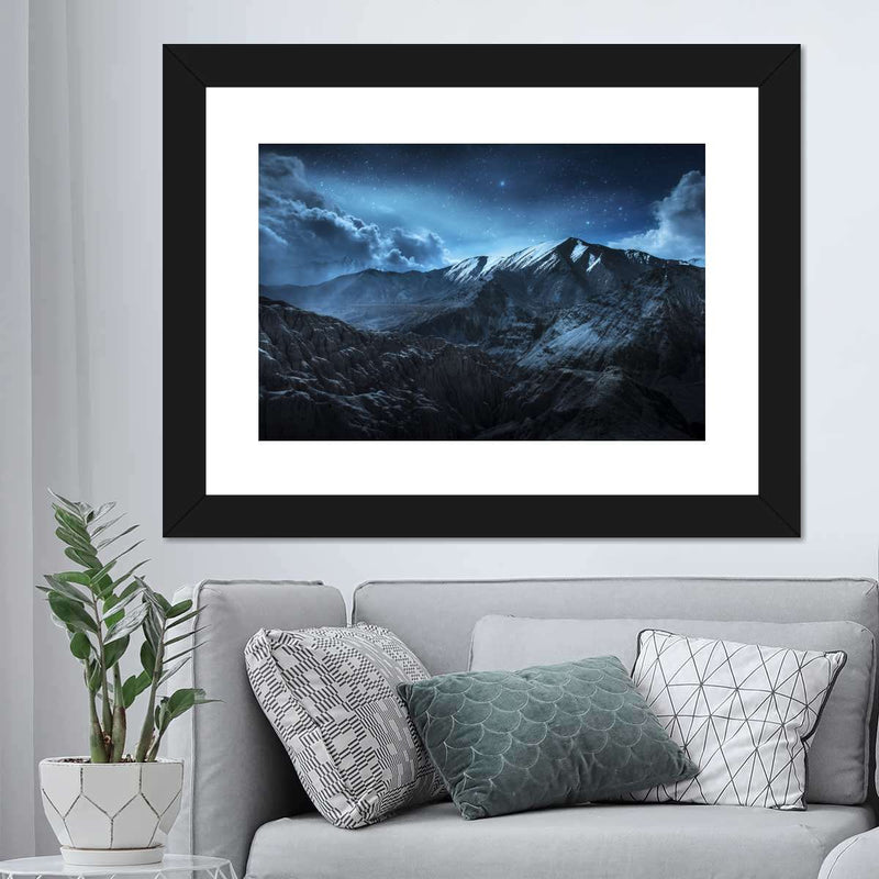 Ladakh Night Time Sky Wall Art
