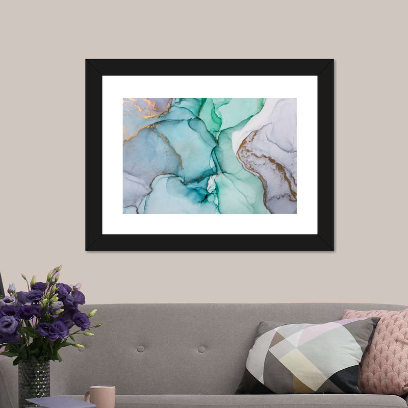Light Ink Abstract Wall Art