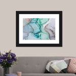 Light Ink Abstract Wall Art