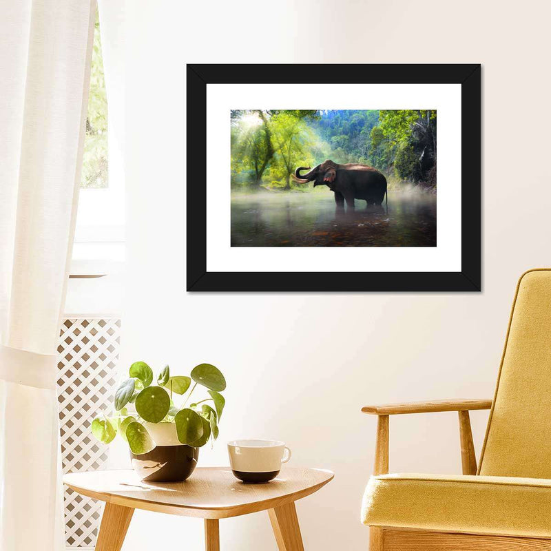 Wild Elephant Wall Art