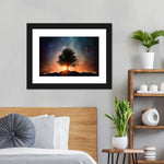 Starry Tree Wall Art
