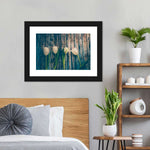 Pristine White Tulips Wall Art