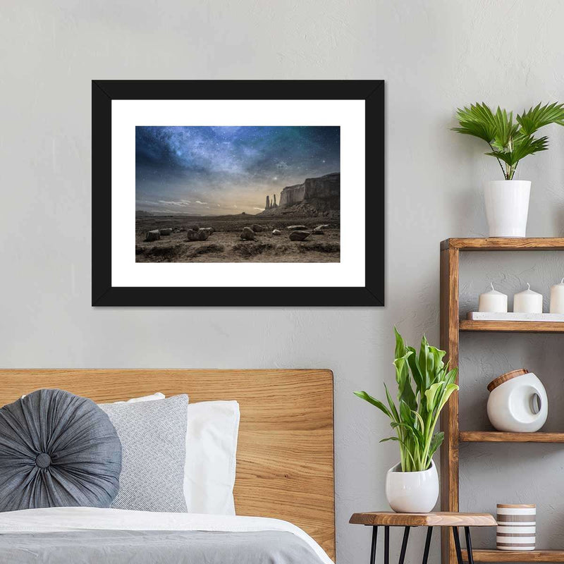 Simple Night Sky Wall Art