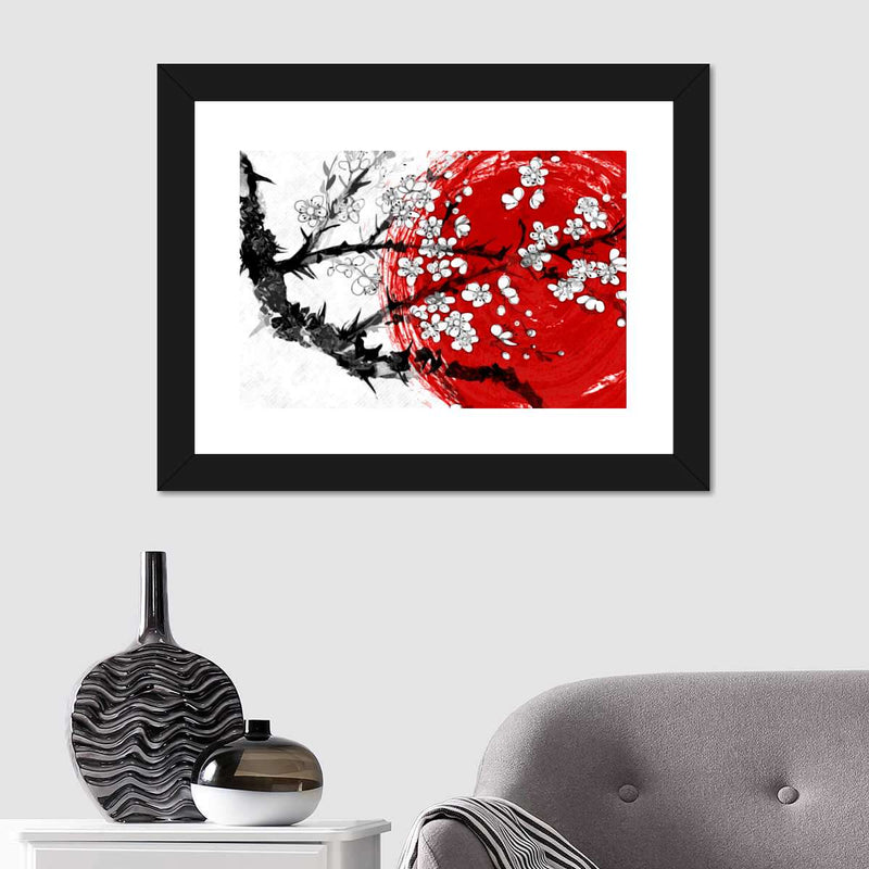 Japan Cherry Blossom Wall Art