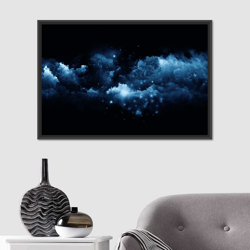 Starry Nighttime Sky Wall Art