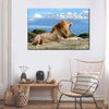 Roaring Safari Lion Wall Art